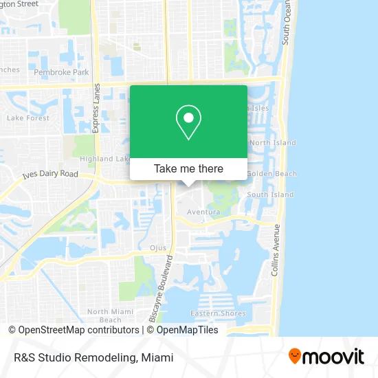 R&S Studio Remodeling map