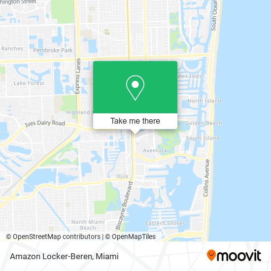 Mapa de Amazon Locker-Beren