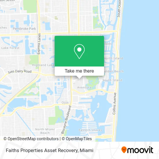 Faiths Properties Asset Recovery map