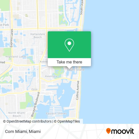 Com Miami map