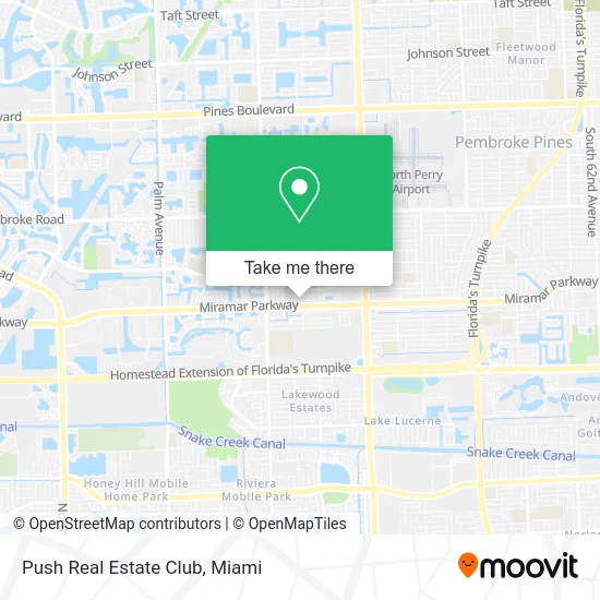 Push Real Estate Club map
