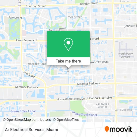 Ar Electrical Services map