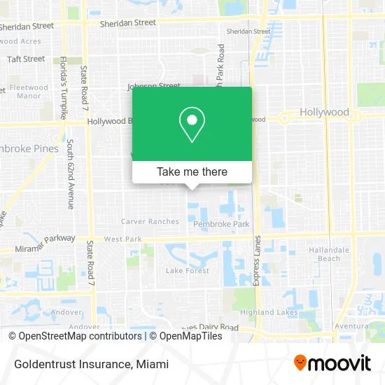 Goldentrust Insurance map