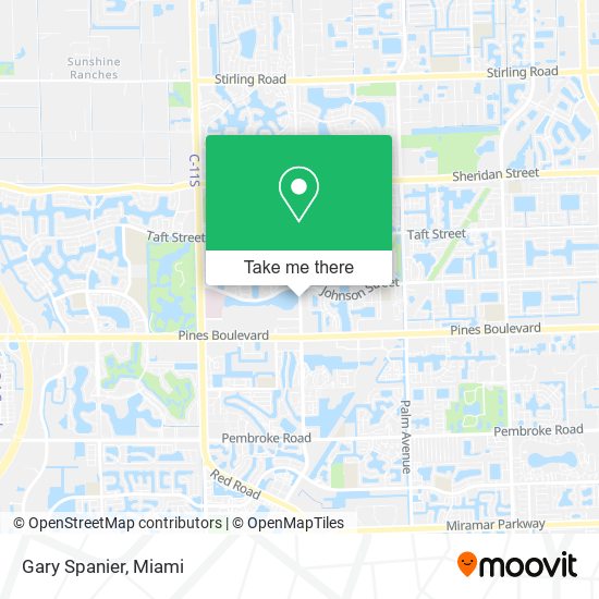 Mapa de Gary Spanier