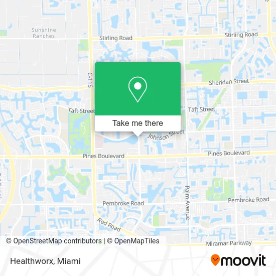 Healthworx map