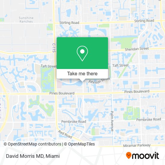 David Morris MD map