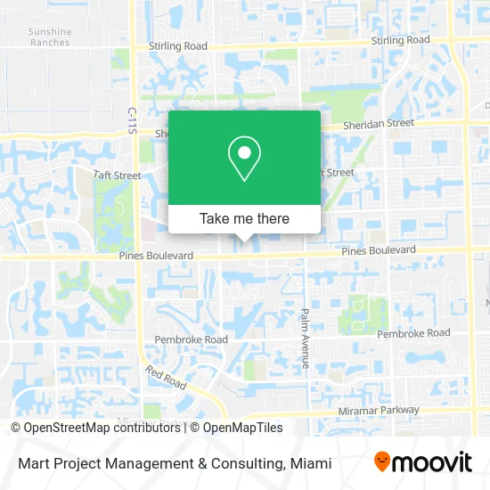Mart Project Management & Consulting map