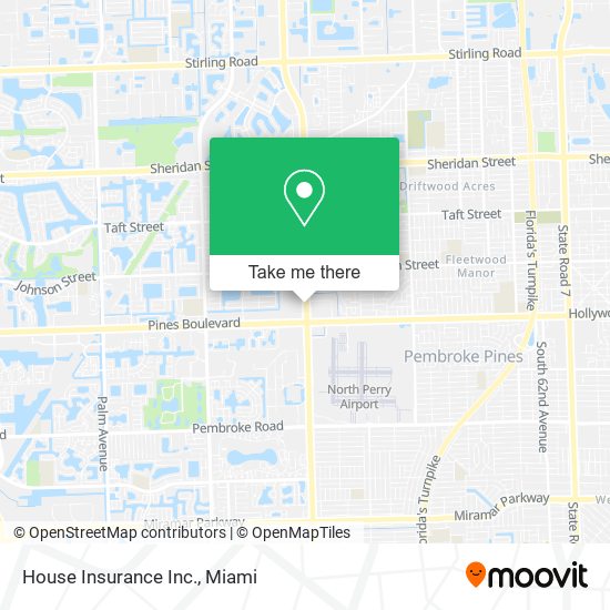 Mapa de House Insurance Inc.