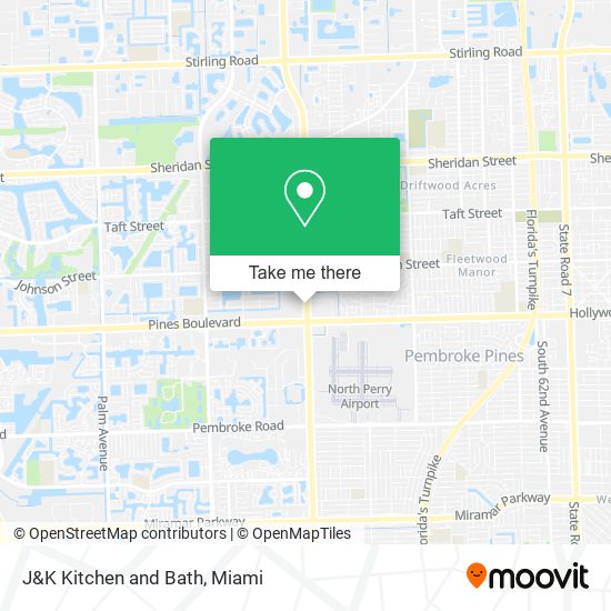 Mapa de J&K Kitchen and Bath