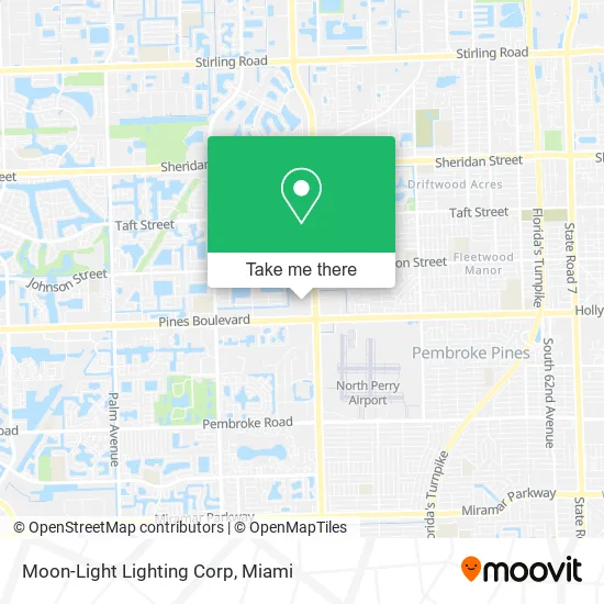 Moon-Light Lighting Corp map