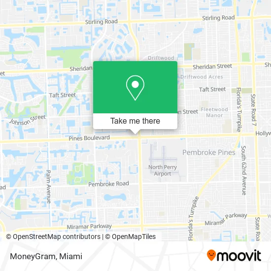 MoneyGram map