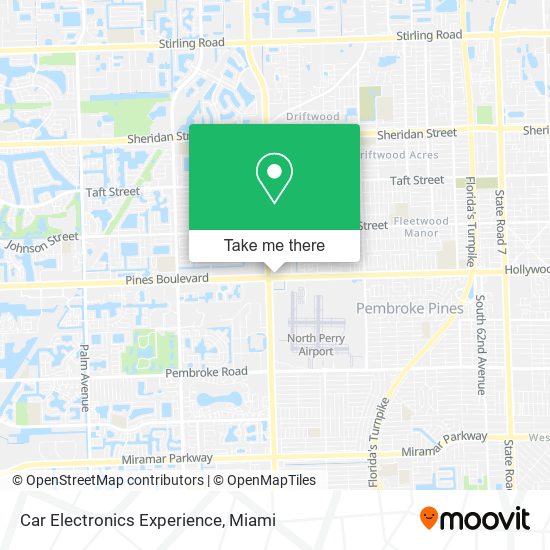 Car Electronics Experience map
