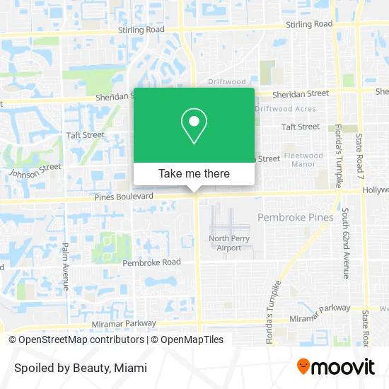 Spoiled by Beauty map