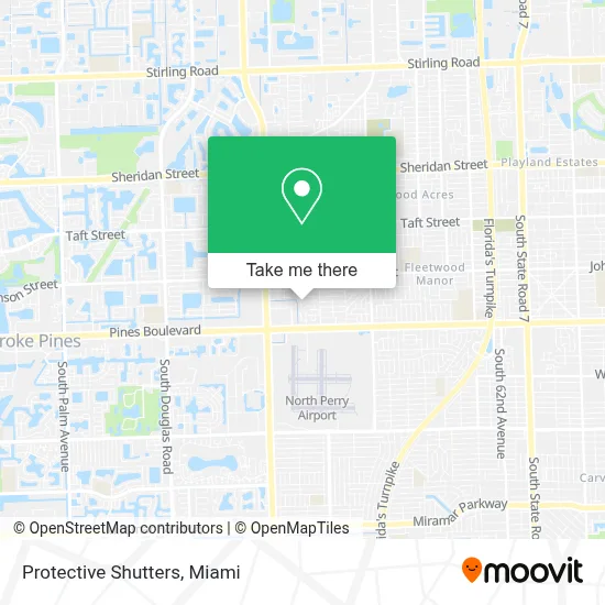 Protective Shutters map
