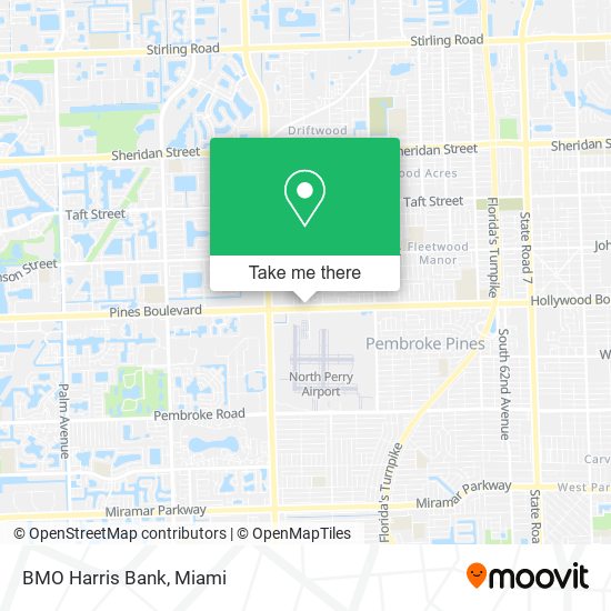 Mapa de BMO Harris Bank