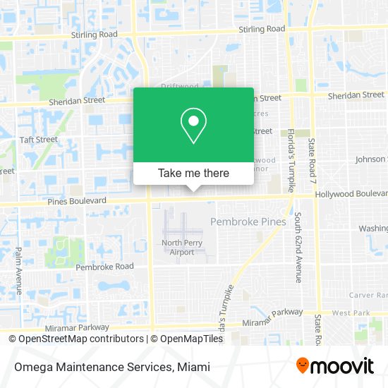 Mapa de Omega Maintenance Services