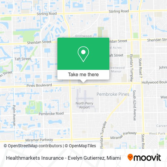 Mapa de Healthmarkets Insurance - Evelyn Gutierrez