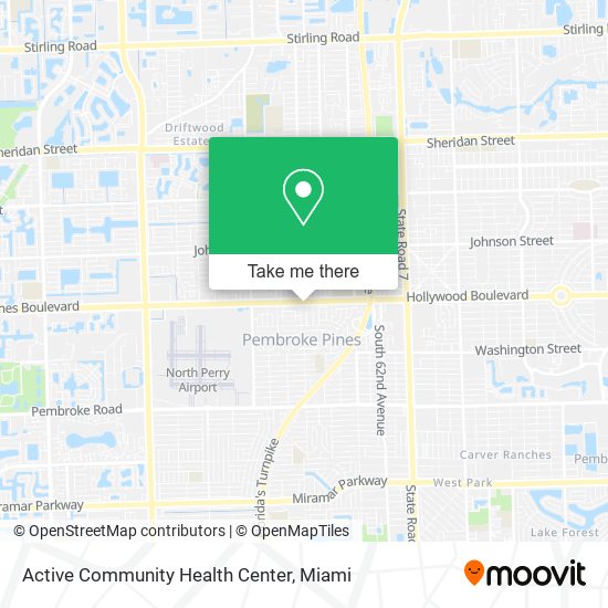 Active Community Health Center map