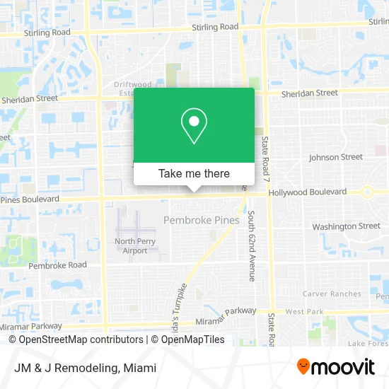 JM & J Remodeling map