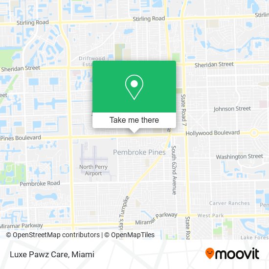 Luxe Pawz Care map