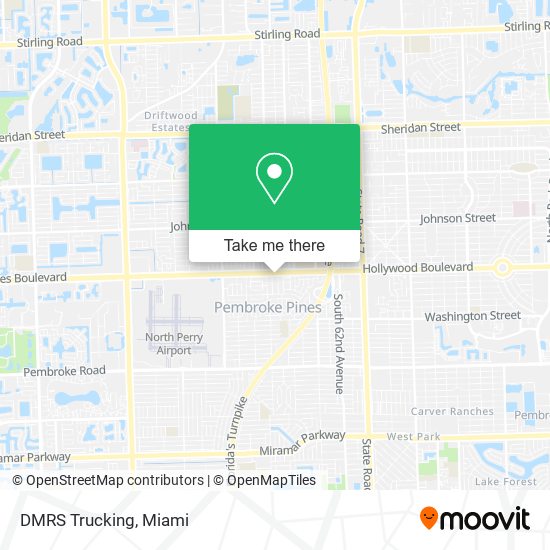 DMRS Trucking map