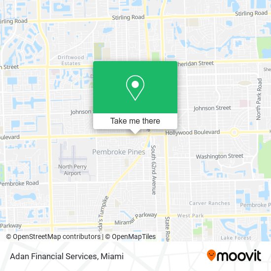 Adan Financial Services map