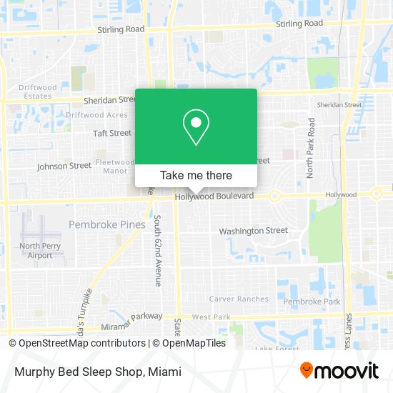 Murphy Bed Sleep Shop map