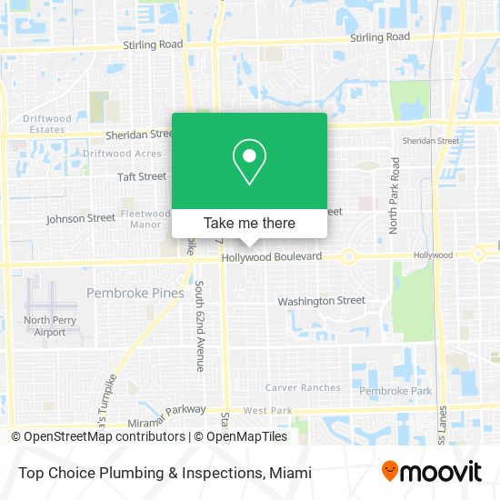 Top Choice Plumbing & Inspections map