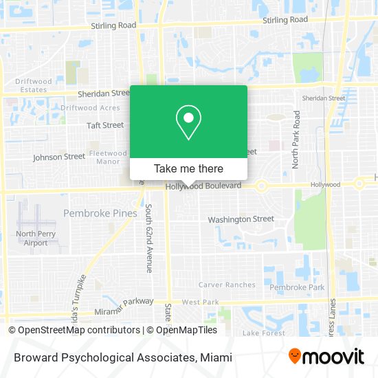 Mapa de Broward Psychological Associates