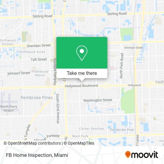 FB Home Inspection map