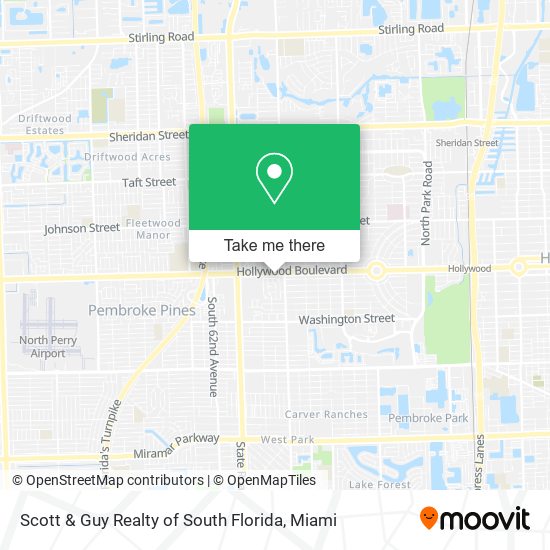 Mapa de Scott & Guy Realty of South Florida