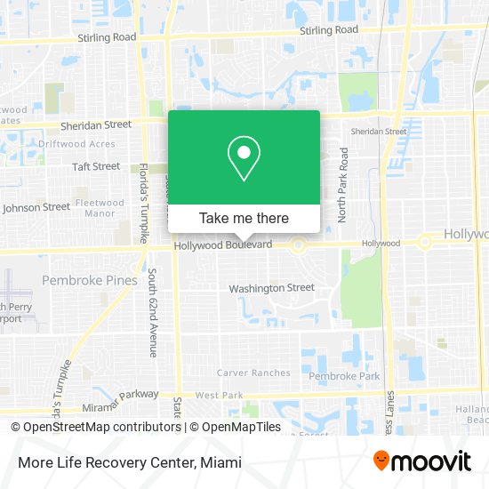 Mapa de More Life Recovery Center