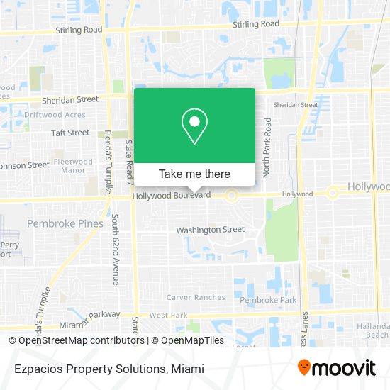 Ezpacios Property Solutions map