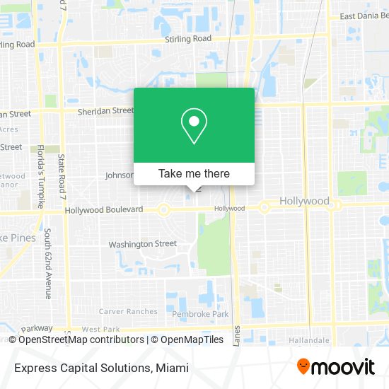 Mapa de Express Capital Solutions