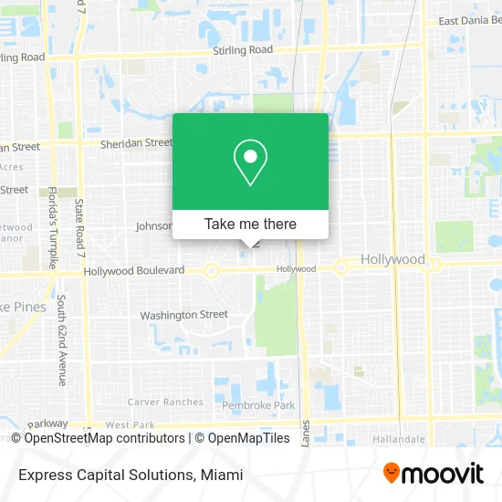 Express Capital Solutions map