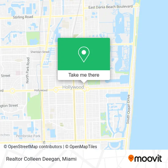 Realtor Colleen Deegan map