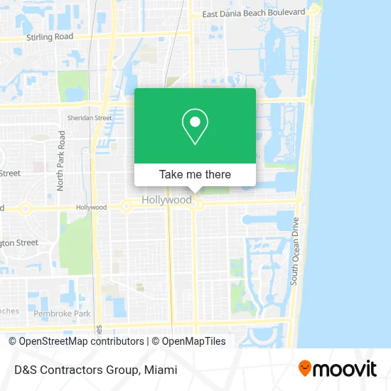 D&S Contractors Group map
