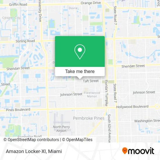 Amazon Locker-XI map