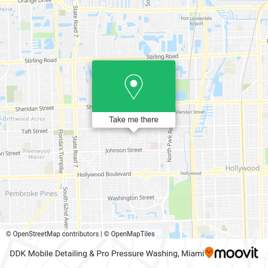 DDK Mobile Detailing & Pro Pressure Washing map