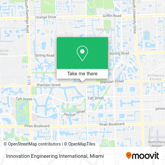 Innovation Engineering International map