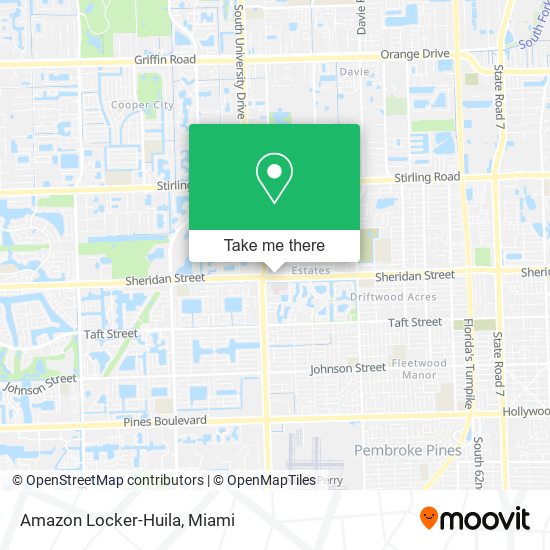 Mapa de Amazon Locker-Huila