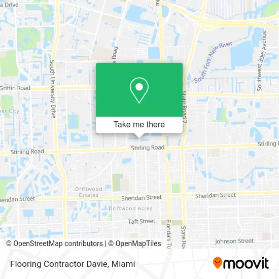 Flooring Contractor Davie map