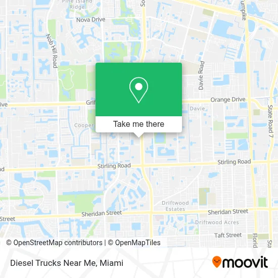 Diesel Trucks Near Me map