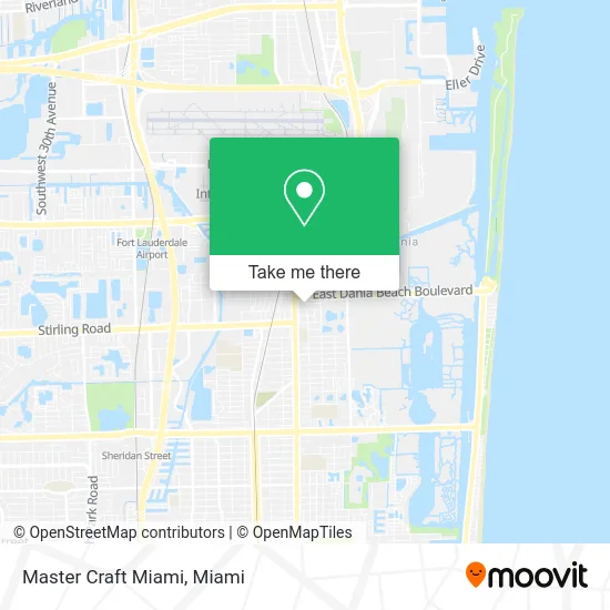 Master Craft Miami map