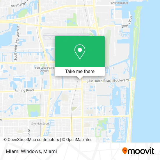Miami Windows map