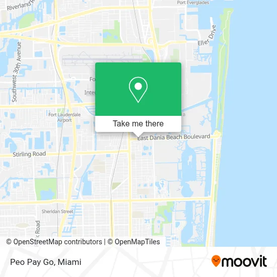 Peo Pay Go map