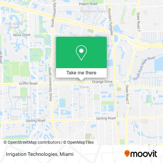 Irrigation Technologies map