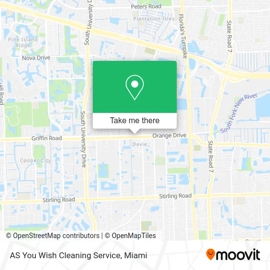 AS You Wish Cleaning Service map