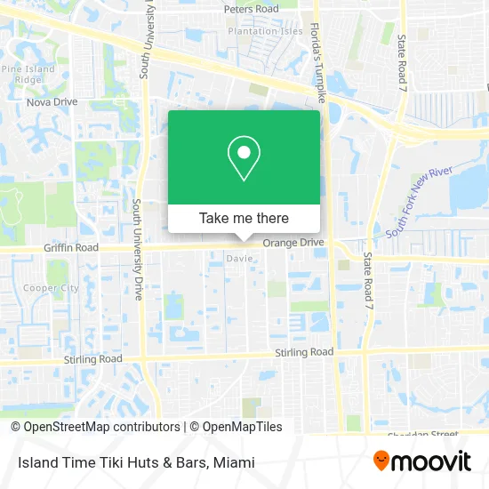 Island Time Tiki Huts & Bars map