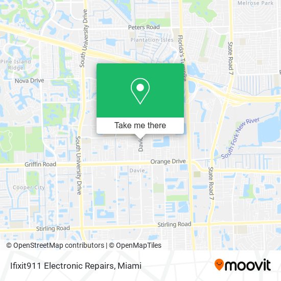 Ifixit911 Electronic Repairs map